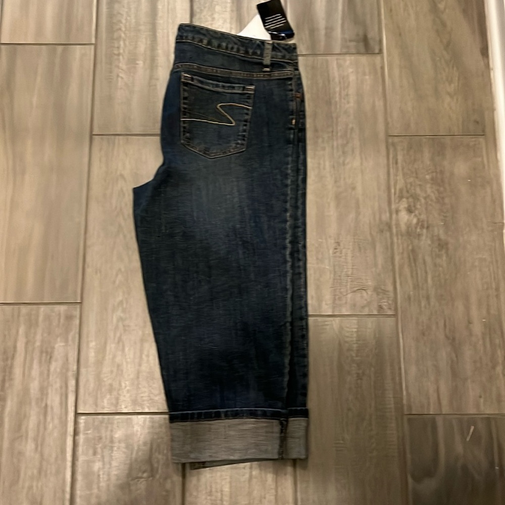 Women’s Liz & Co. Chelsea Capri Jean Size 14 NWT